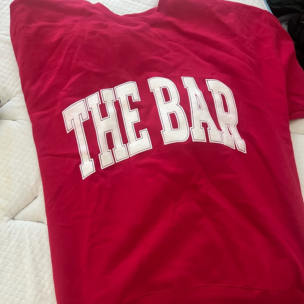The bar sweatshirt